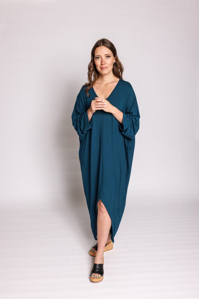 Kaftan Dress in Lagoon