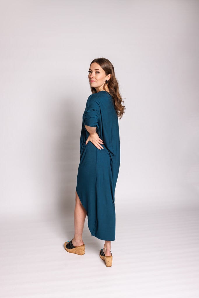 Kaftan Dress in Lagoon