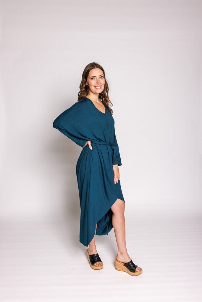 Kaftan Dress in Lagoon