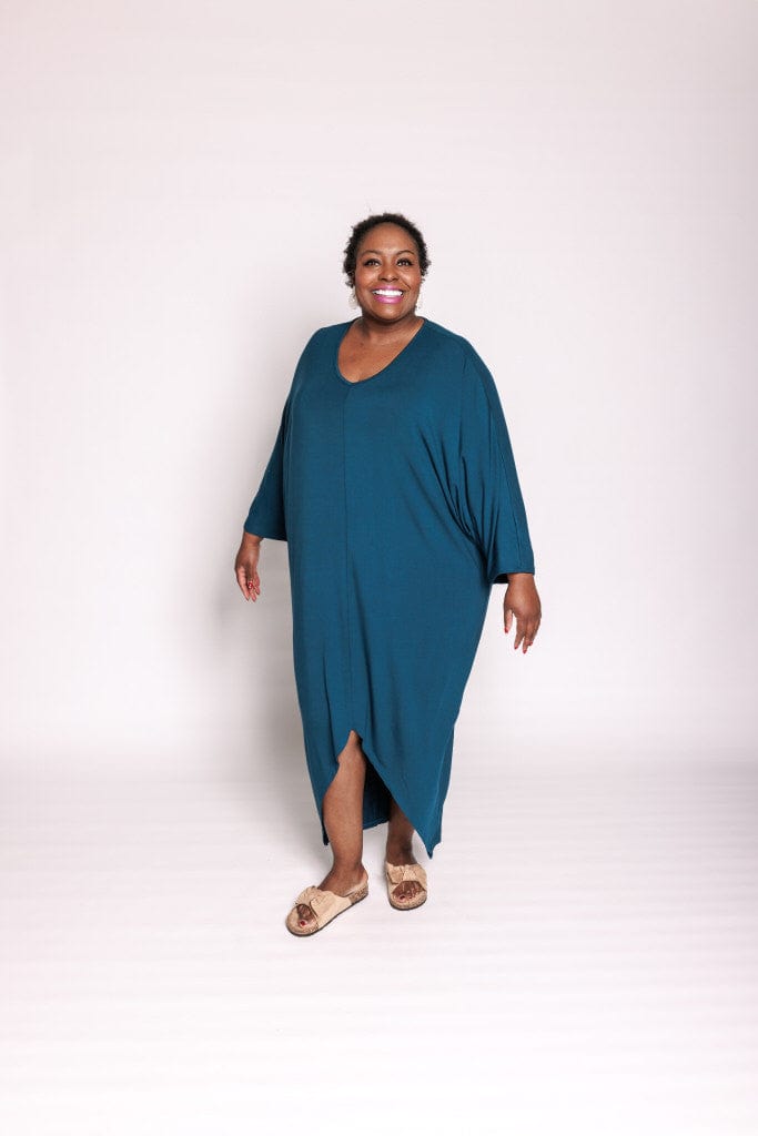 Kaftan Dress in Lagoon