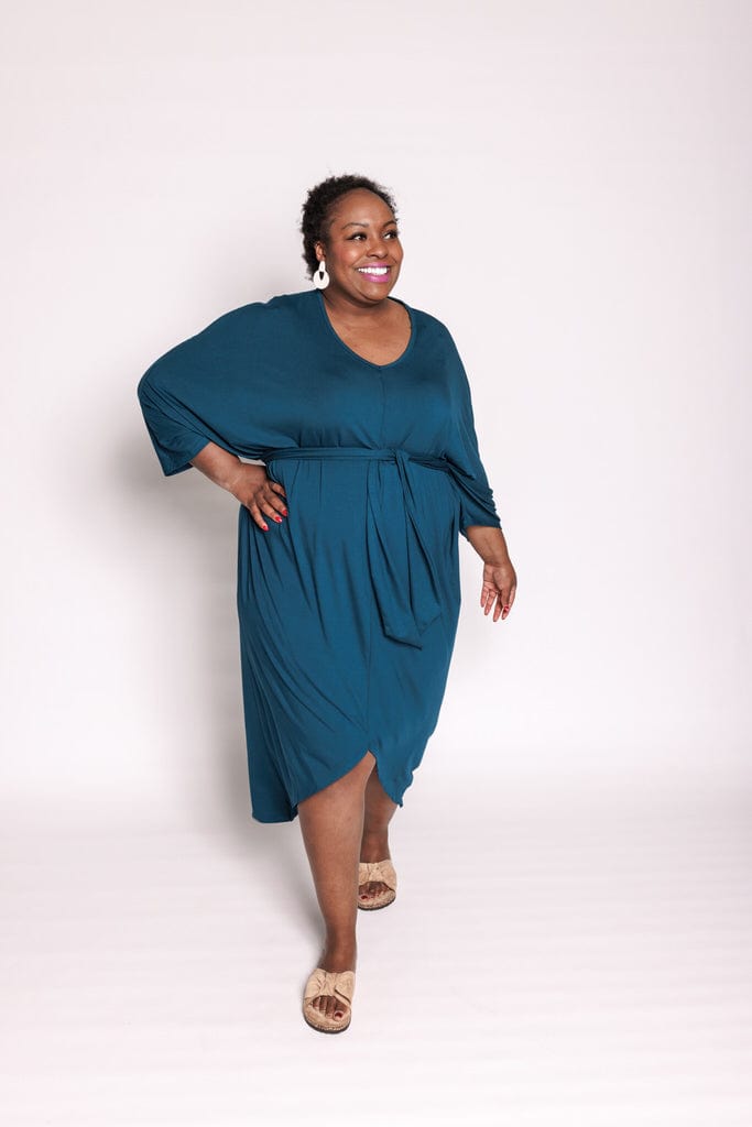 Kaftan Dress in Lagoon