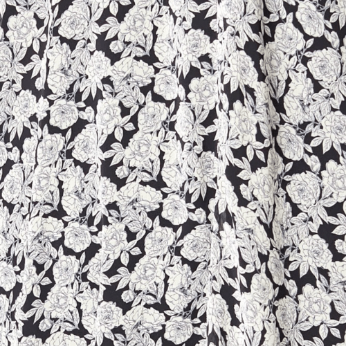 Floral chiffon shawls