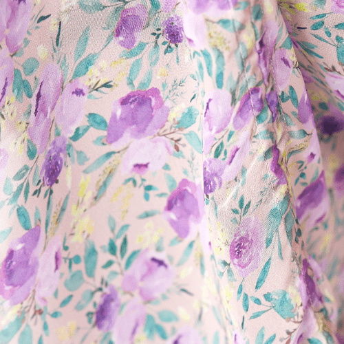 Floral chiffon shawls