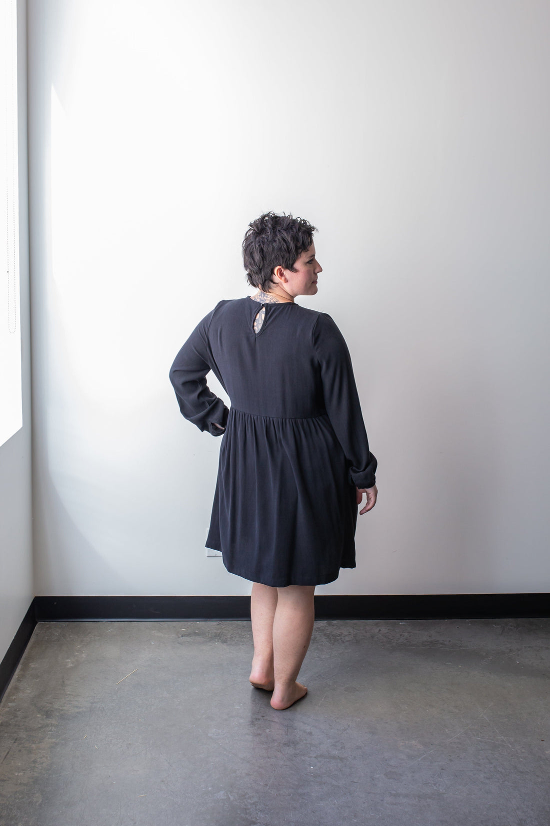Long Sleeve Babydoll Dress