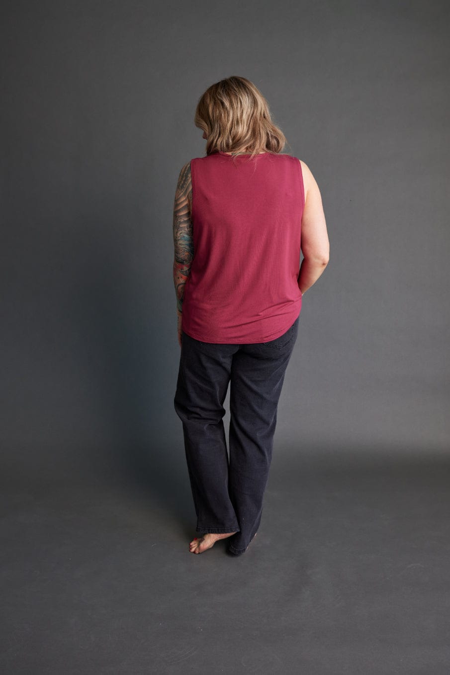 Pull en tricot bateau en noir