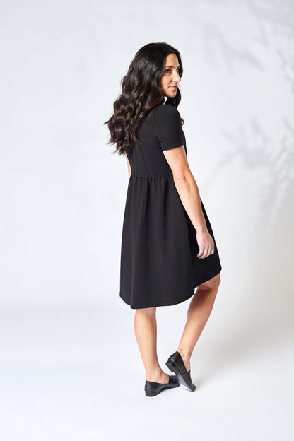 French Terry Empire Dress