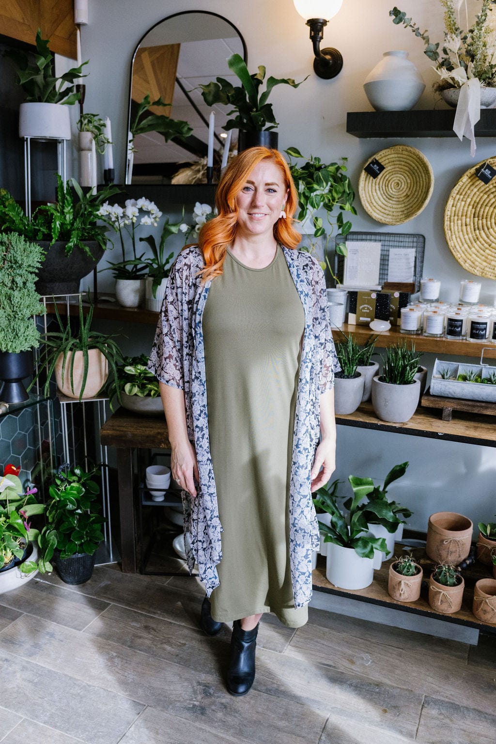 Floral chiffon shawls