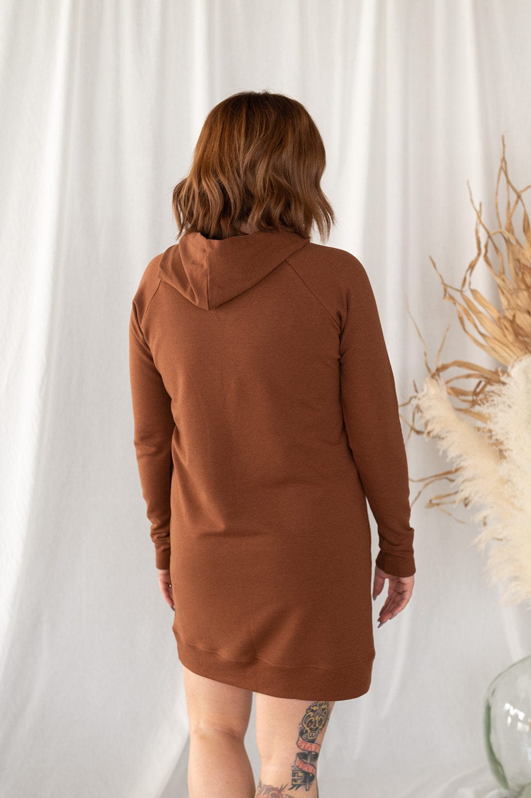 Bamboo Fleece Hoodie Dress - XS ONLY