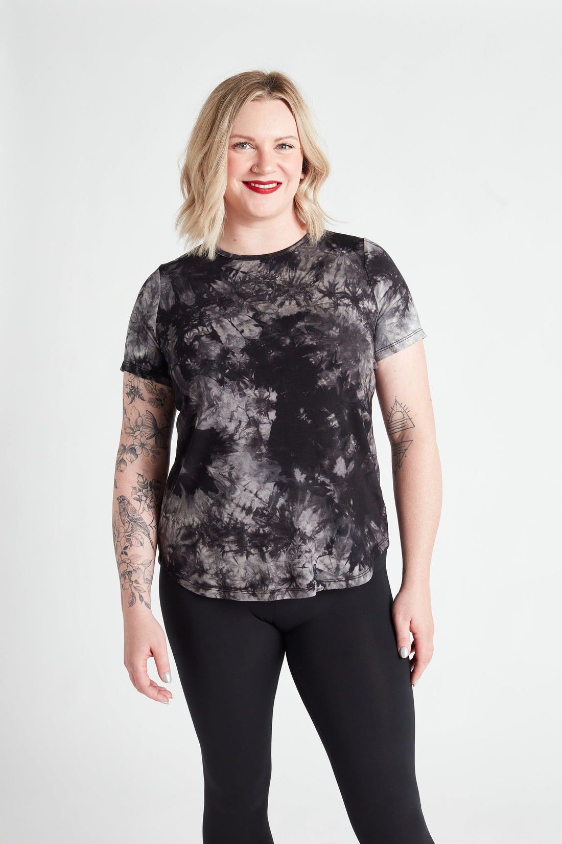 Essential Crew Tee in Tie Dye - XS ONLY