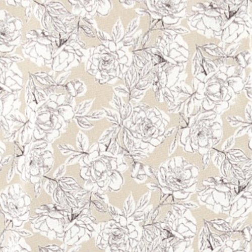 Floral chiffon shawls